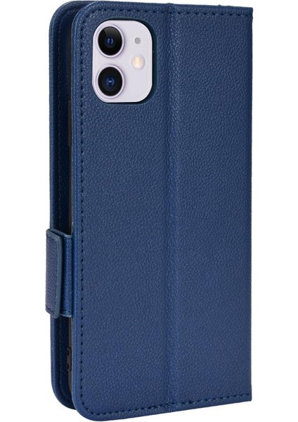 Iphone 12 Için Kılıf Mini Manyetik Cüzdan Kart Yuvaları Tutucu Yan Toka Pu (Yurt Dışından)