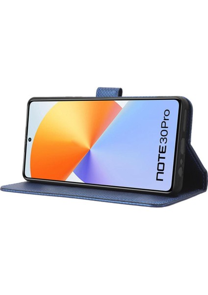 Infinix Not 30 Pro Kickstand Kapak Kart Tutucu Manyetik Cüzdan Için Kılıf (Yurt Dışından)