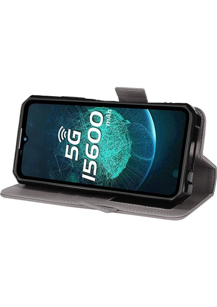 Oukitel WP15 Yan Toka Kart Yuvaları Için Kılıf Tutucu Cüzdan Manyetik Pu (Yurt Dışından) fiyatları