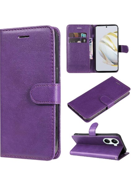 Kart Yuvası ile Huawei Nova 10 Se Için Flip Case Yüksek Kalite Deri Cüzdan (Yurt Dışından)