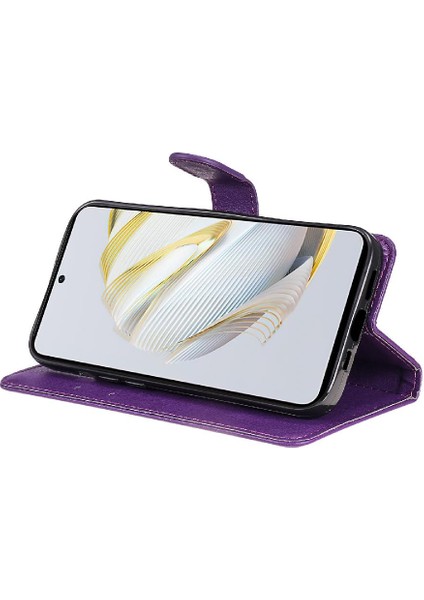 Kart Yuvası ile Huawei Nova 10 Se Için Flip Case Yüksek Kalite Deri Cüzdan (Yurt Dışından)
