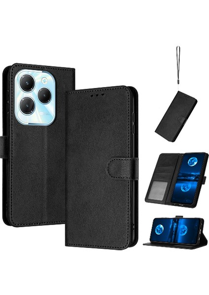 Tecno Spark 20 Pro 4g Kickstand Için Kart Yuvası ile Toka ile Flip Case (Yurt Dışından)