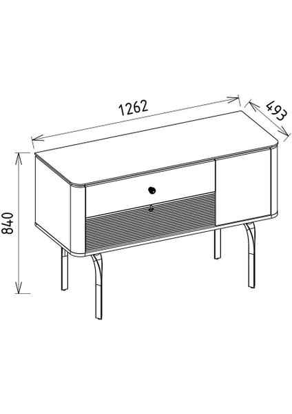 Larissa Makyaj Masası modelleri