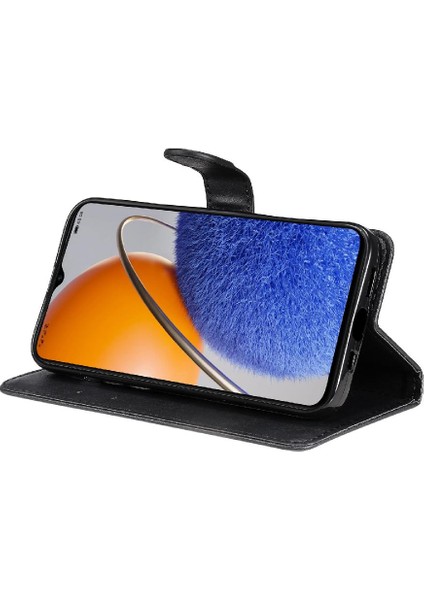 Kart Yuvası ile Huawei Nova Y61 Için Flip Case Iş Cüzdan Telefon Kılıfı (Yurt Dışından) fırsatları