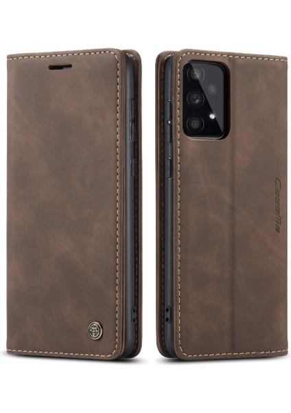Samsung Galaxy Için Flip Case A53 5g Vintage Pu Deri Cüzdan Flip Folio (Yurt Dışından)