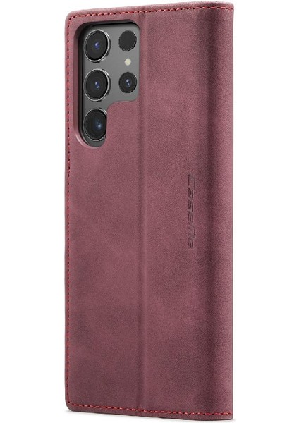 Samsung Galaxy S24 Için Flip Case Ultra 5g Flip Folio Kitap Manyetik Kapatma (Yurt Dışından)