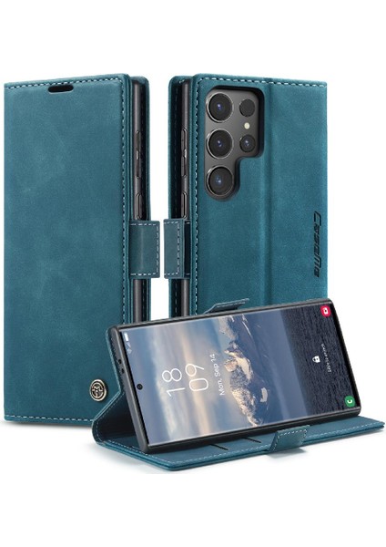 Samsung Galaxy S24 Için Flip Case Ultra 5g Flip Folio Kitap Manyetik Kapatma (Yurt Dışından) modelleri