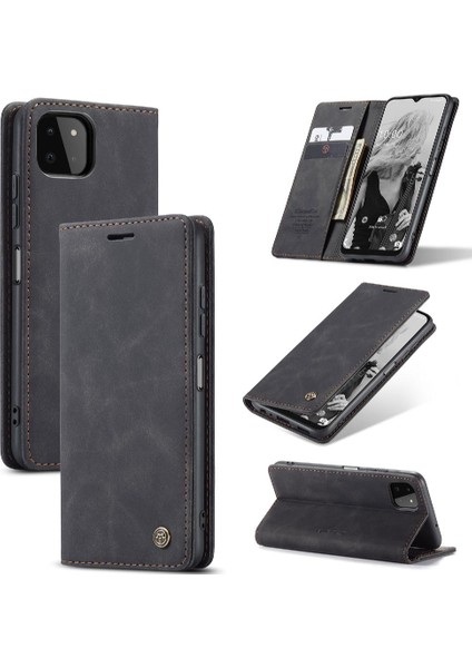 Samsung Galaxy A22 5g Için Flip Case Kart Yuvası Kickstand Manyetik Kapak (Yurt Dışından) fırsatları