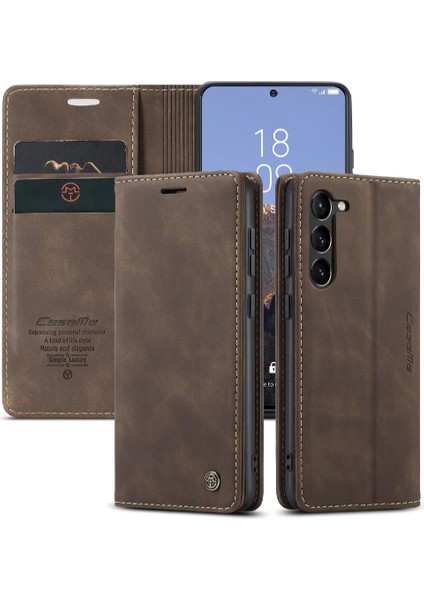 Samsung Galaxy S23 Vintage Pu Deri Cüzdan Manyetik Kılıf Için Flip Case (Yurt Dışından) fiyatları