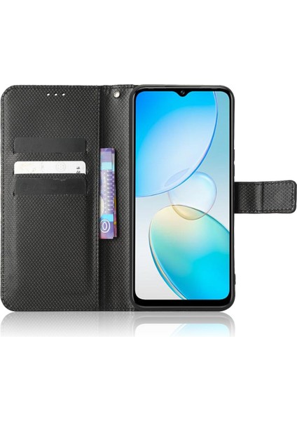 Infinix Sıcak 12 Pro Kickstand Manyetik Cüzdan Kart Tutucu Kapak Için Kılıf (Yurt Dışından)
