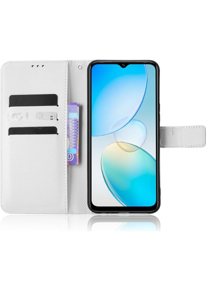 Infinix Sıcak 12 Pro Kickstand Manyetik Cüzdan Kart Tutucu Kapak Için Kılıf (Yurt Dışından)