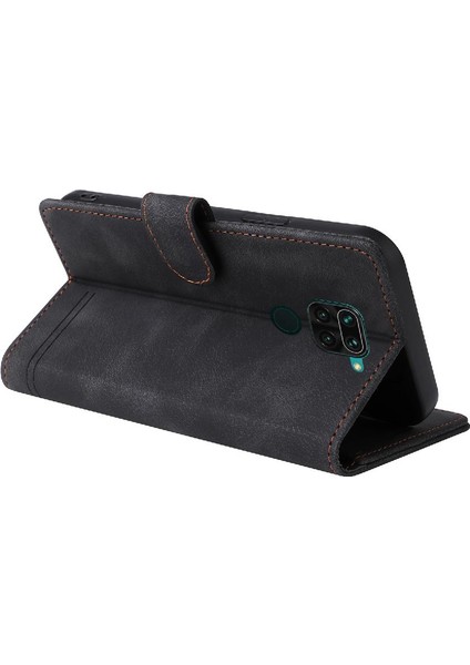 Xiaomi Redmi Not 9 Için Flip Case Deri Kılıf Basit Iş Kapak Çevirin (Yurt Dışından) fırsatları