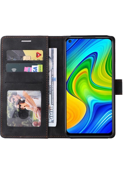 Xiaomi Redmi Not 9 Için Flip Case Deri Kılıf Basit Iş Kapak Çevirin (Yurt Dışından) indirimleri