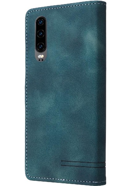 Huawei P30 Için Flip Case Deri Kılıf Kapak Darbeye Basit (Yurt Dışından) fırsatları