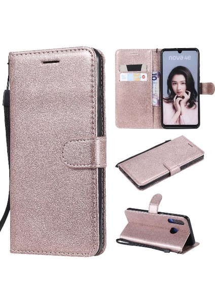 Huawei P30 Lite Iş Cüzdan Telefon Kılıfı Için Flip Case Klasik Katı (Yurt Dışından)