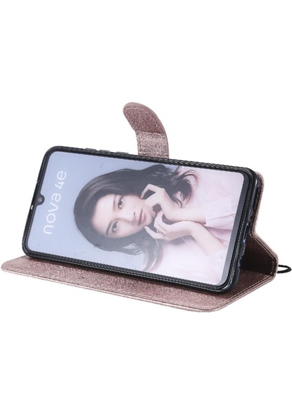Huawei P30 Lite Iş Cüzdan Telefon Kılıfı Için Flip Case Klasik Katı (Yurt Dışından)