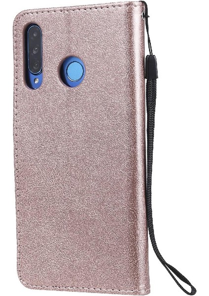 Huawei P30 Lite Iş Cüzdan Telefon Kılıfı Için Flip Case Klasik Katı (Yurt Dışından)