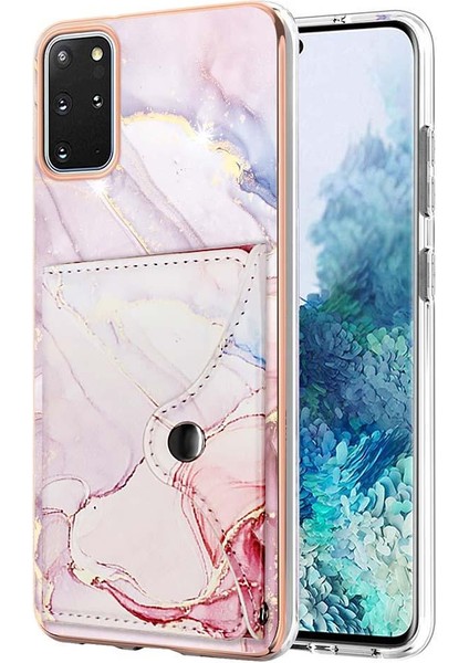 Samsung Galaxy S20 Artı 5g Yumuşak Tpu Tampon Ince Cüzdan Kart Yuvaları (Yurt Dışından)