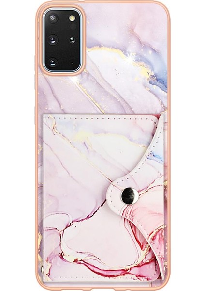 Samsung Galaxy S20 Artı 5g Yumuşak Tpu Tampon Ince Cüzdan Kart Yuvaları (Yurt Dışından)