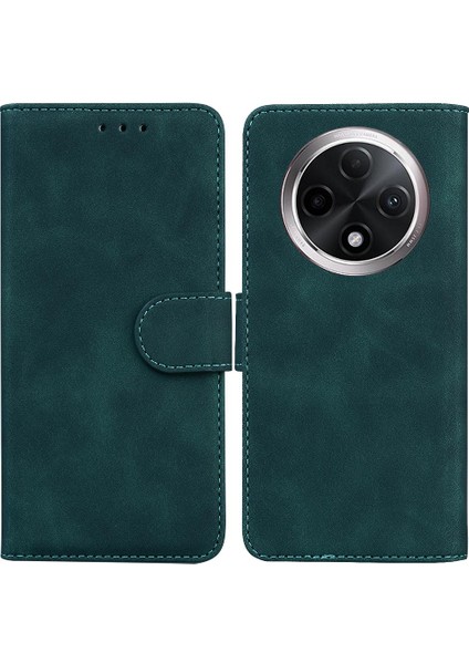 Oppo A3 Pro 5g Premium Pu Deri Manyetik Kart Yuvası Standı Için Flip Case (Yurt Dışından)