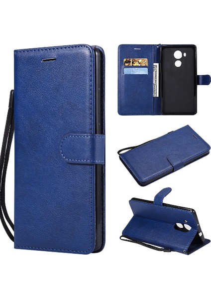 Huawei Mate 8 Için Flip Case Yüksek Kaliteli Deri Iş Cüzdan Telefon (Yurt Dışından)