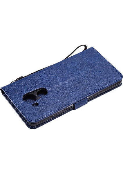 Huawei Mate 8 Için Flip Case Yüksek Kaliteli Deri Iş Cüzdan Telefon (Yurt Dışından)