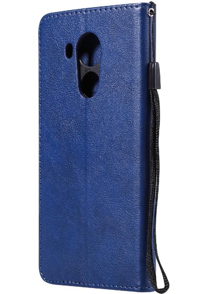 Huawei Mate 8 Için Flip Case Yüksek Kaliteli Deri Iş Cüzdan Telefon (Yurt Dışından)