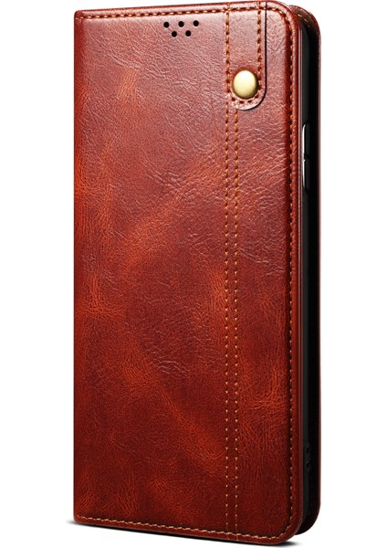 Oppo RENO11 F 5g / F25 Pro 5g Mumsu Crazy Horse Doku Kart Tutucu Telefon Kapağı (Yurt Dışından) indirimleri