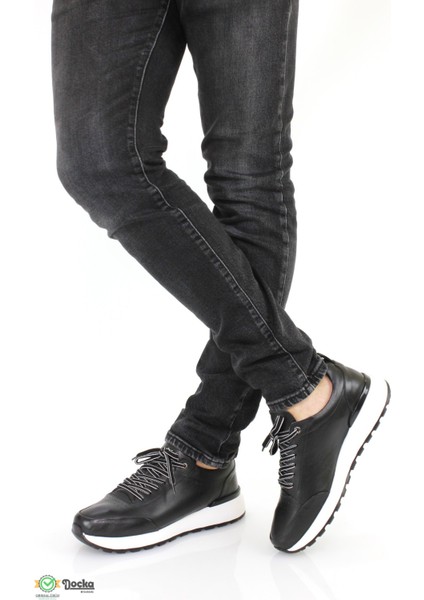 Erkek Deri Ortopedik Günlük Spor Tarz Ayakkabı MR24/CS9536 fırsatları