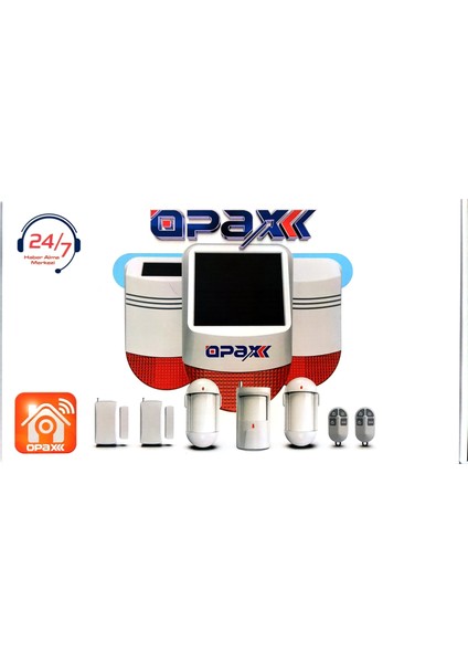 Bgr-12 Wıfı Kablosuz Siren Alarm Sistemi Mobil Uygulamalı