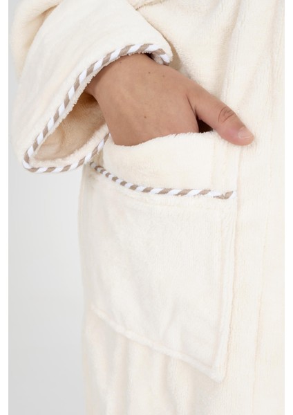 Biyeli Şal Yaka Bambu Bornoz fırsatları