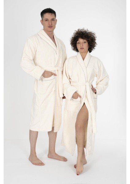 Biyeli Şal Yaka Bambu Bornoz indirimleri