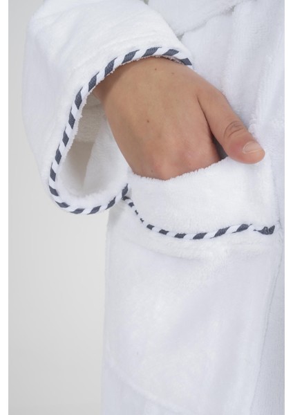 Biyeli Şal Yaka Bambu Bornoz fırsatları