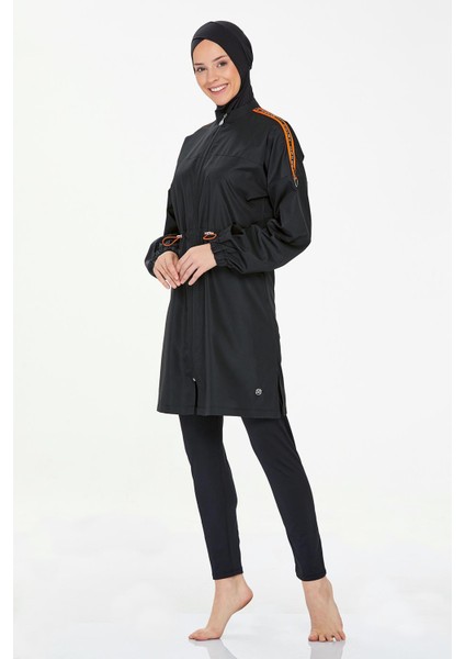 Tam Kapalı Tesettür Mayo Teressa 8267 Siyah modelleri