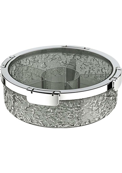 Fındık ve Ş Tepsisi, Gri Argent Için Parti Ünmüş Kapaklı Tepsisi (Yurt Dışından)