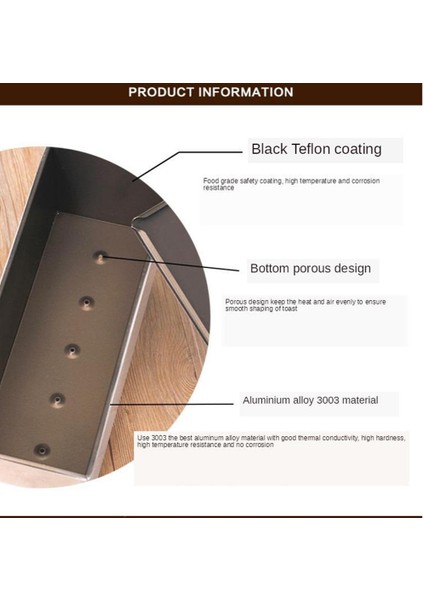 Tost Kalıbı Tava Piş I Piş Kek Kapaklı (Yurt Dışından) fiyatları