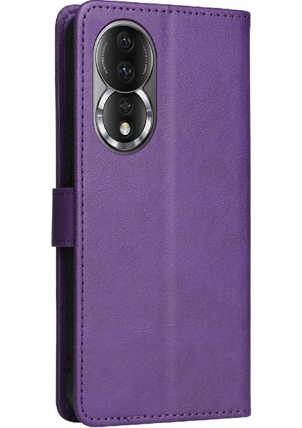 Onur 80 5g Iş Cüzdan Telefon Kılıfı Için Flip Case Yüksek Kalite Deri (Yurt Dışından)