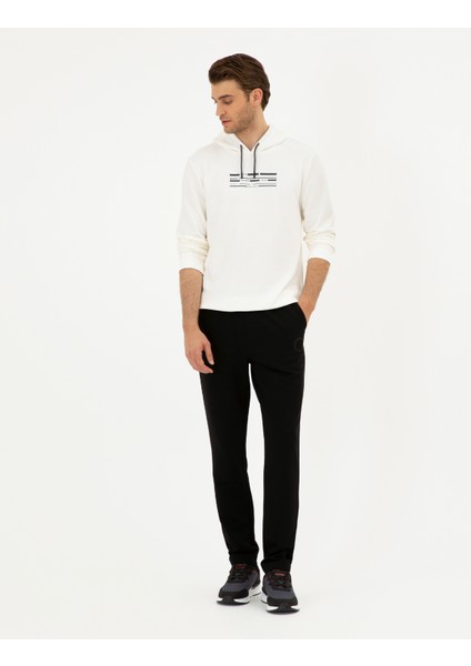 Pierre Cardin Erkek Siyah Slim Fit Eşofman Altı 50295727-VR046