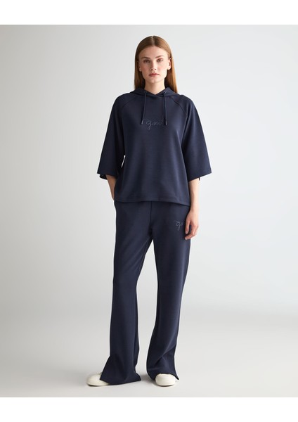 Kadın Lacivert Regular Fit Eşofman Altı 42624103T.433