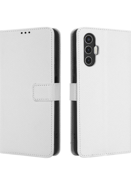 Tecno Pova 3 Manyetik Cüzdan Kapak Kart Tutucu Kickstand Için Kılıf (Yurt Dışından)