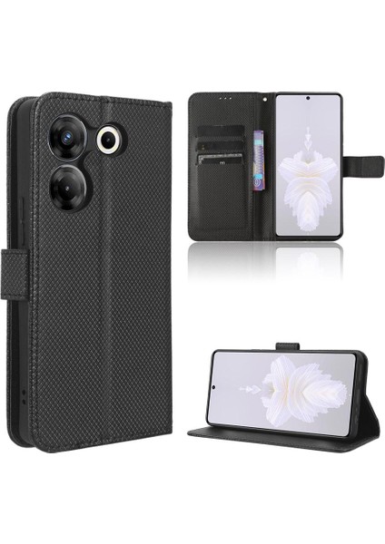 Tecno Camon 20 Pro 5g Kart Tutucu Kickstand Kapak Manyetik Cüzdan Için Kılıf (Yurt Dışından)