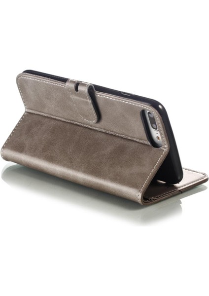 Iphone 6 Için Cüzdan Durumda Artı/7 Artı/8 Artı Kart Tutucu Manyetik Kapatma (Yurt Dışından)