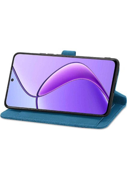 Realme 12 5g Cüzdan Çoklu Kart Yuvası Flip Fermuar Tarzı Çok Renkli (Yurt Dışından)