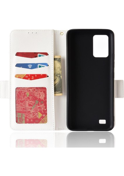 Oukitel C25 Cüzdan Pu Deri Kart Yuvaları Tutucu Yan Toka Için Kılıf (Yurt Dışından) modelleri