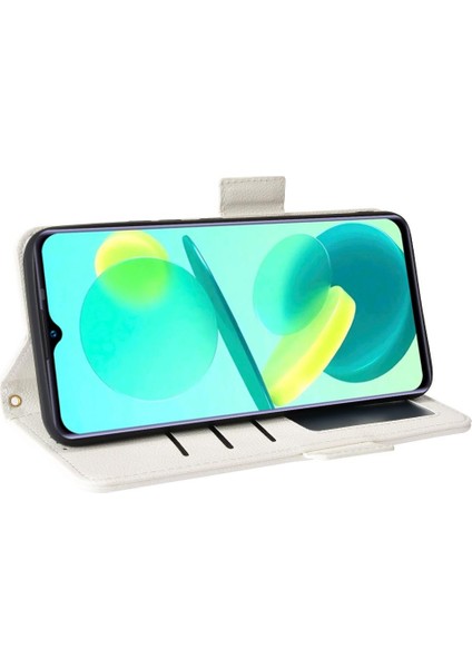 Oukitel C25 Cüzdan Pu Deri Kart Yuvaları Tutucu Yan Toka Için Kılıf (Yurt Dışından) fırsatları