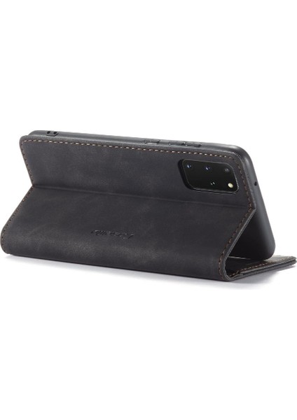 Samsung Galaxy S20 Artı Manyetik Kapatma Darbeye Vaka Pu Için Flip Case (Yurt Dışından)