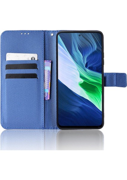 Infinix Not 10 Pro Manyetik Cüzdan Kickstand Kart Tutucu Kapak Için Kılıf (Yurt Dışından)