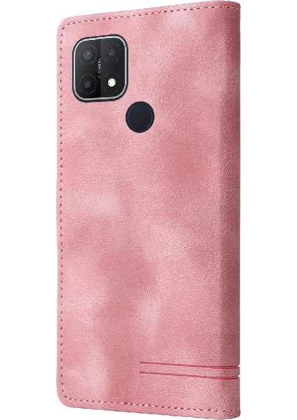 Oppo A15 4g Için Flip CASE/A15S Cüzdan Deri Kılıf Darbeye Basit Flip (Yurt Dışından)