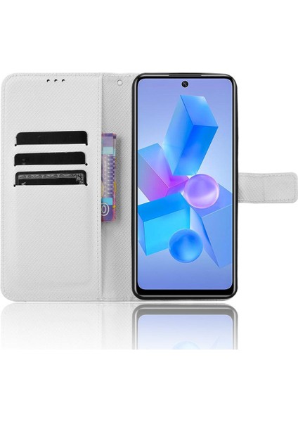 Infinix Sıcak 40 Pro 4g Kart Tutucu Manyetik Cüzdan Kapak Kickstand Için Kılıf (Yurt Dışından)