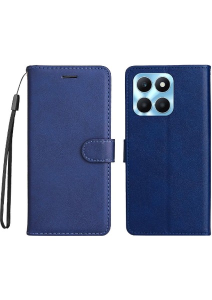 Onur Için Flip Case X6A 4g Klasik Düz Renk Iş Cüzdan Telefon Kılıfı (Yurt Dışından)